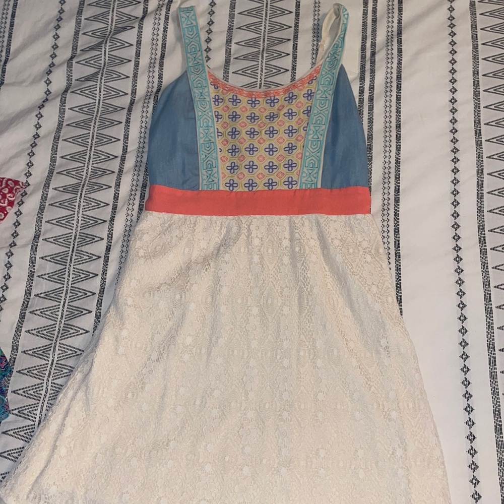 Women’s spaghetti strap dress.